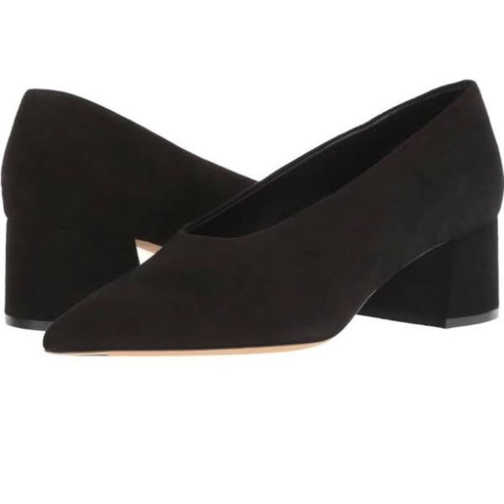 Vince Suede Rafe Flared Heels
